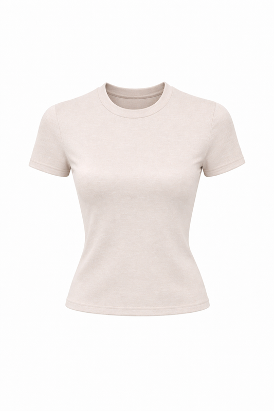T - SHIRT AJUSTADA GRIS